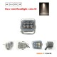 6W DC24V/AC100-240V Osram SMD3030 LED mini Garden Spots Strahler 15º IP65